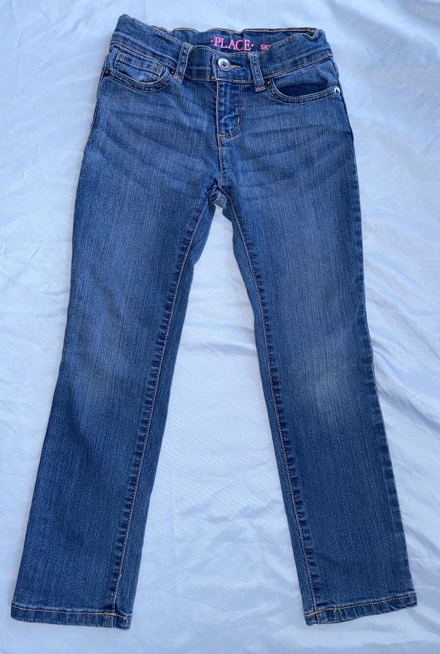 The Children's Place Girls Skinny Stretch Denim Jeans Size 6